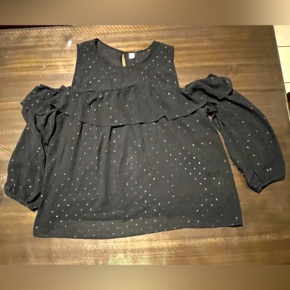 Old Navy Cold Shoulder Blouse